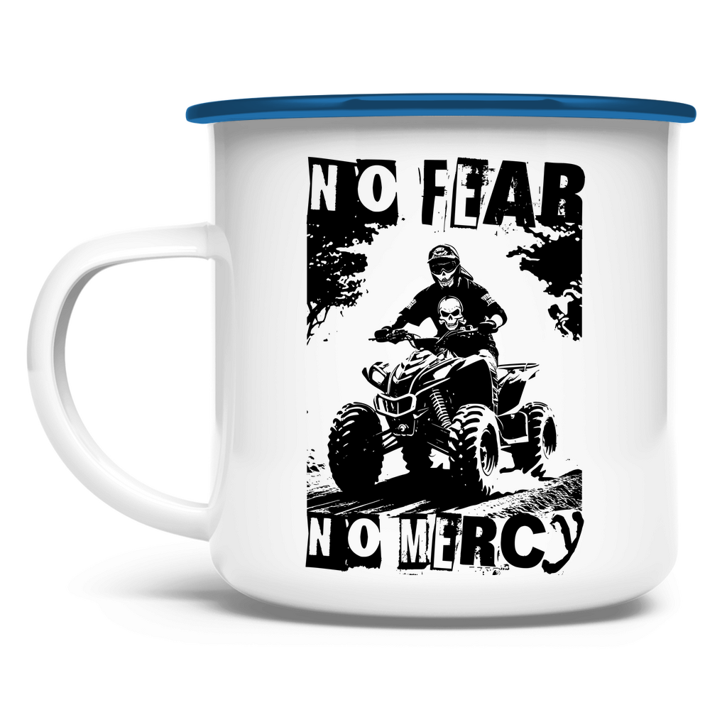 Enamel mug Quad No Fear No Mercy