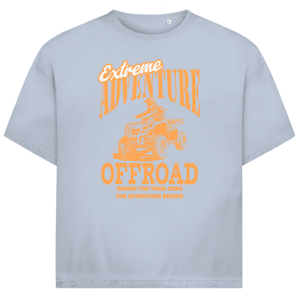 Unisex Jack and Jones Oversize T-Shirt Quad Extreme Adventure