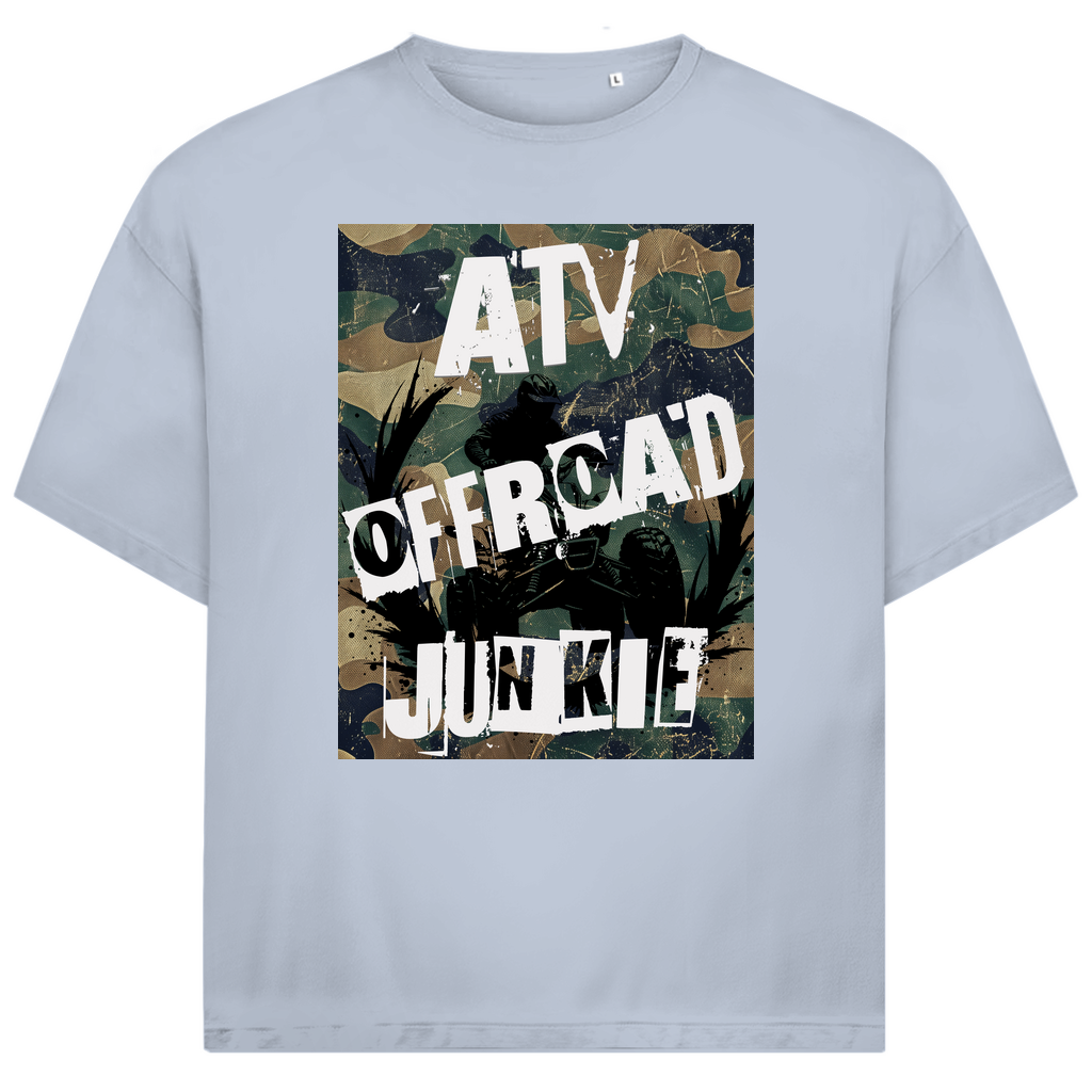 Unisex Jack and Jones Oversize T-Shirt Atv Offroad Junkie