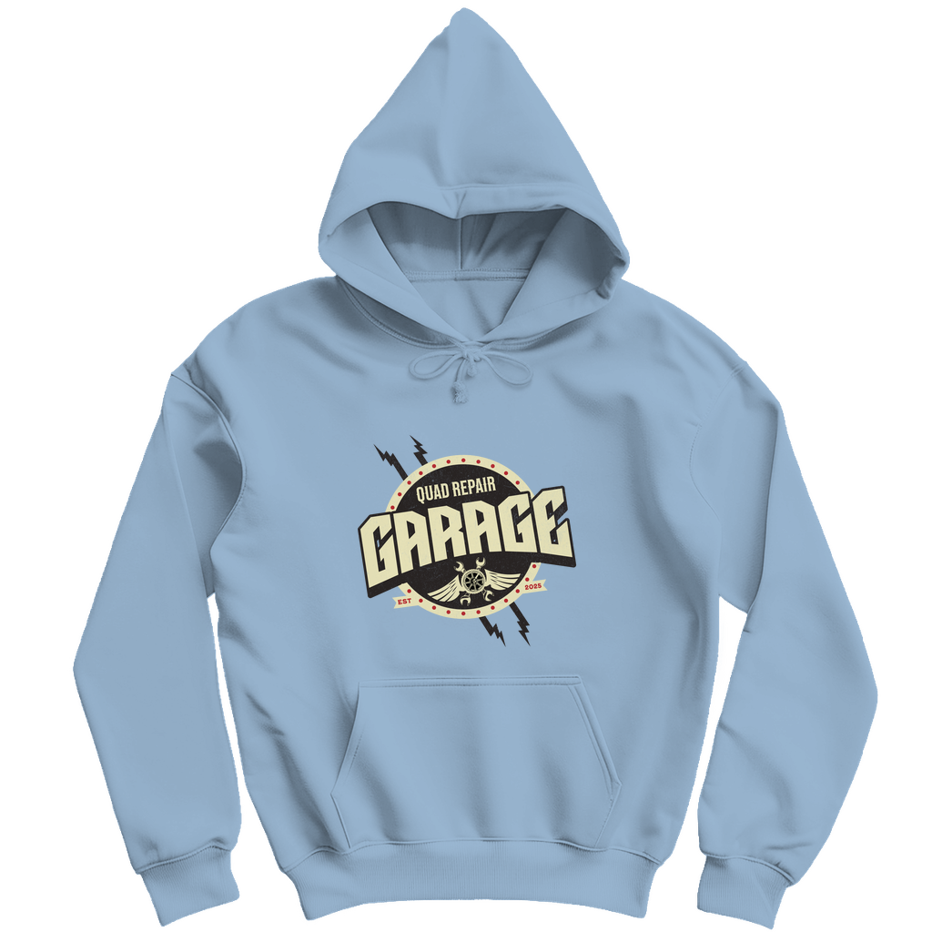 Herren Hoodie Quad Garage