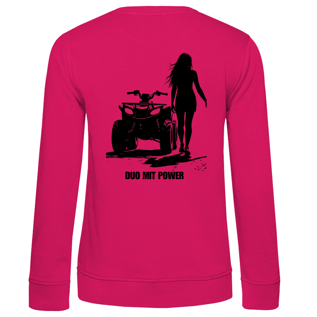 Damen Premium Bio Sweatshirt Quad-Paar Duo mit Power