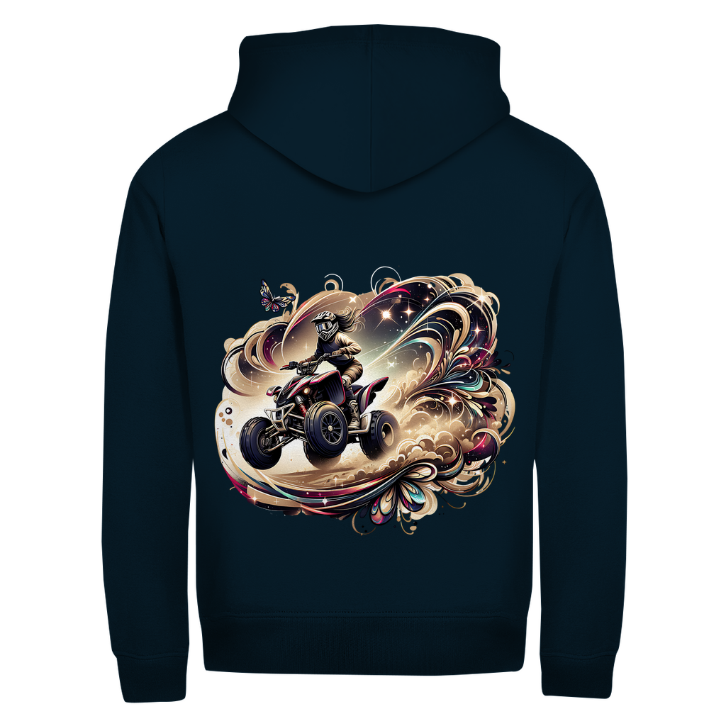 Unisex Zipper Hoodie QuadMagic