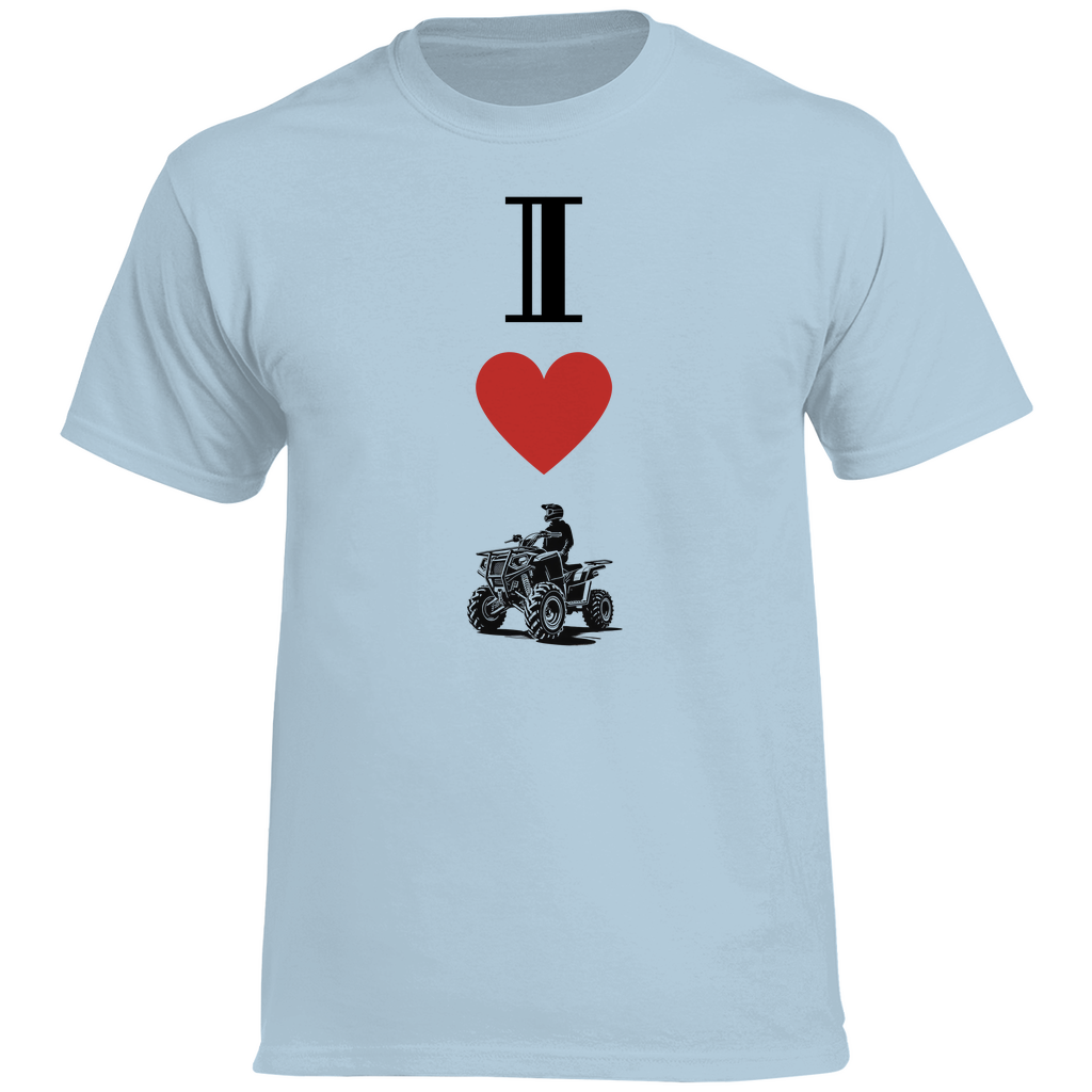 Men's Premium T-Shirt I Love Quad
