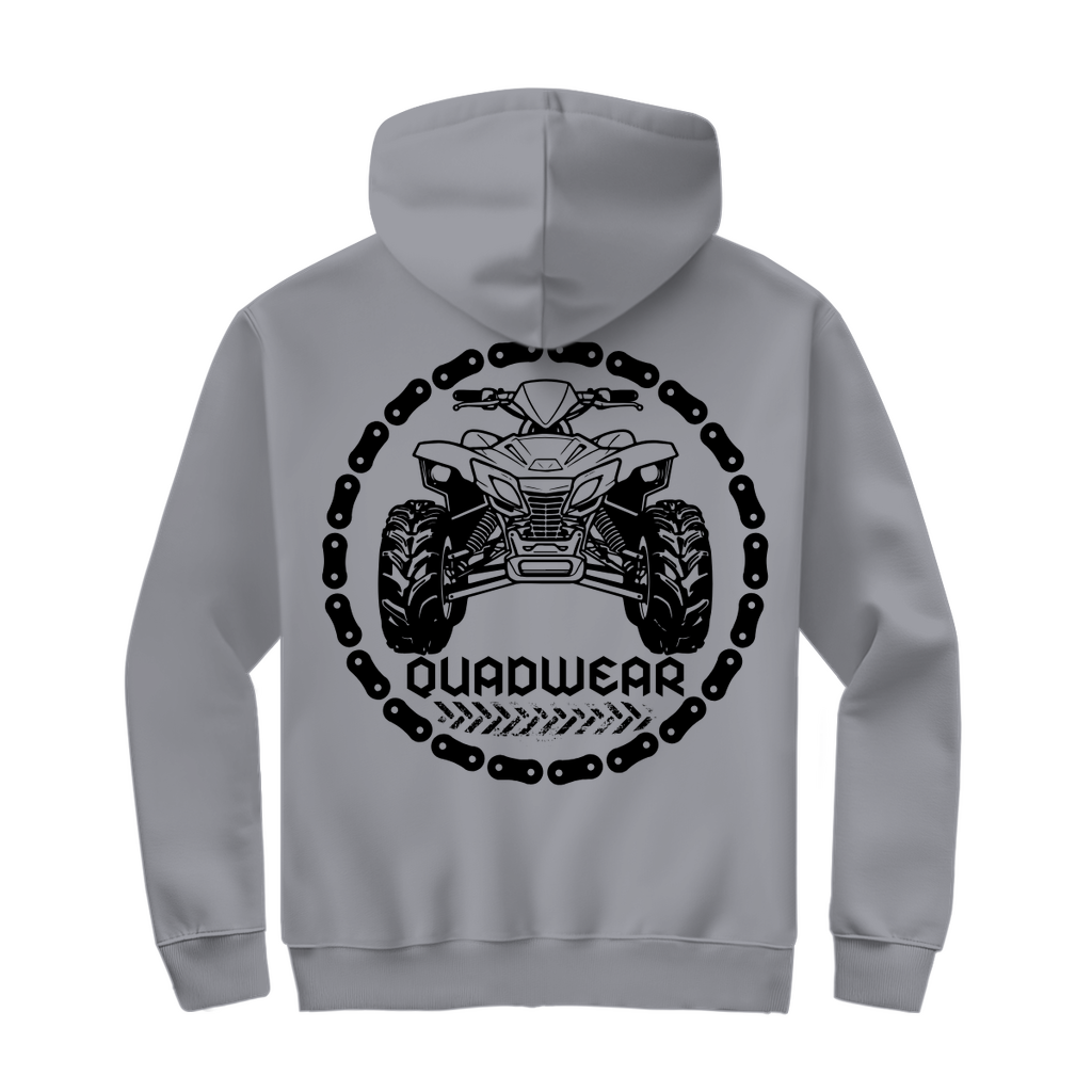 Unisex Zipper Hoodie Quadwear