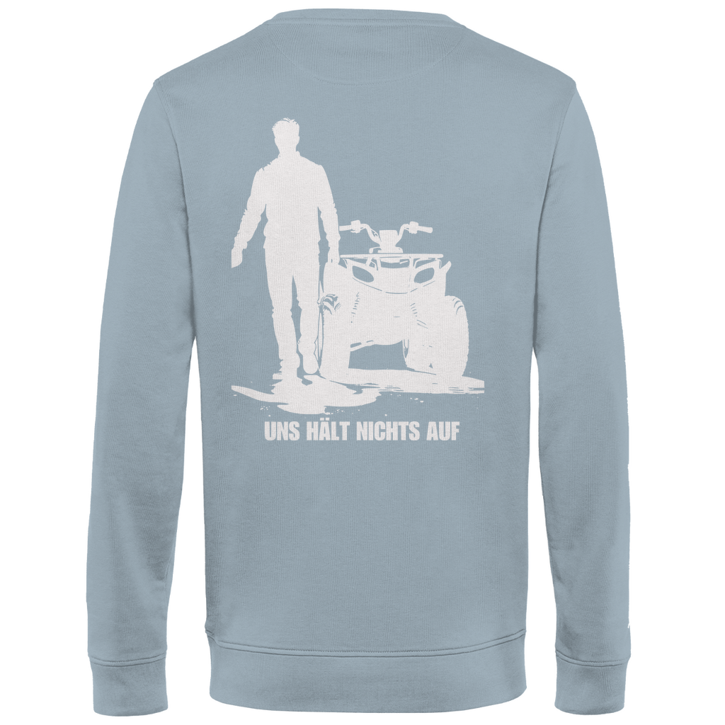Herren Premium Bio Sweatshirt Quad-Paar Uns hält nichts auf