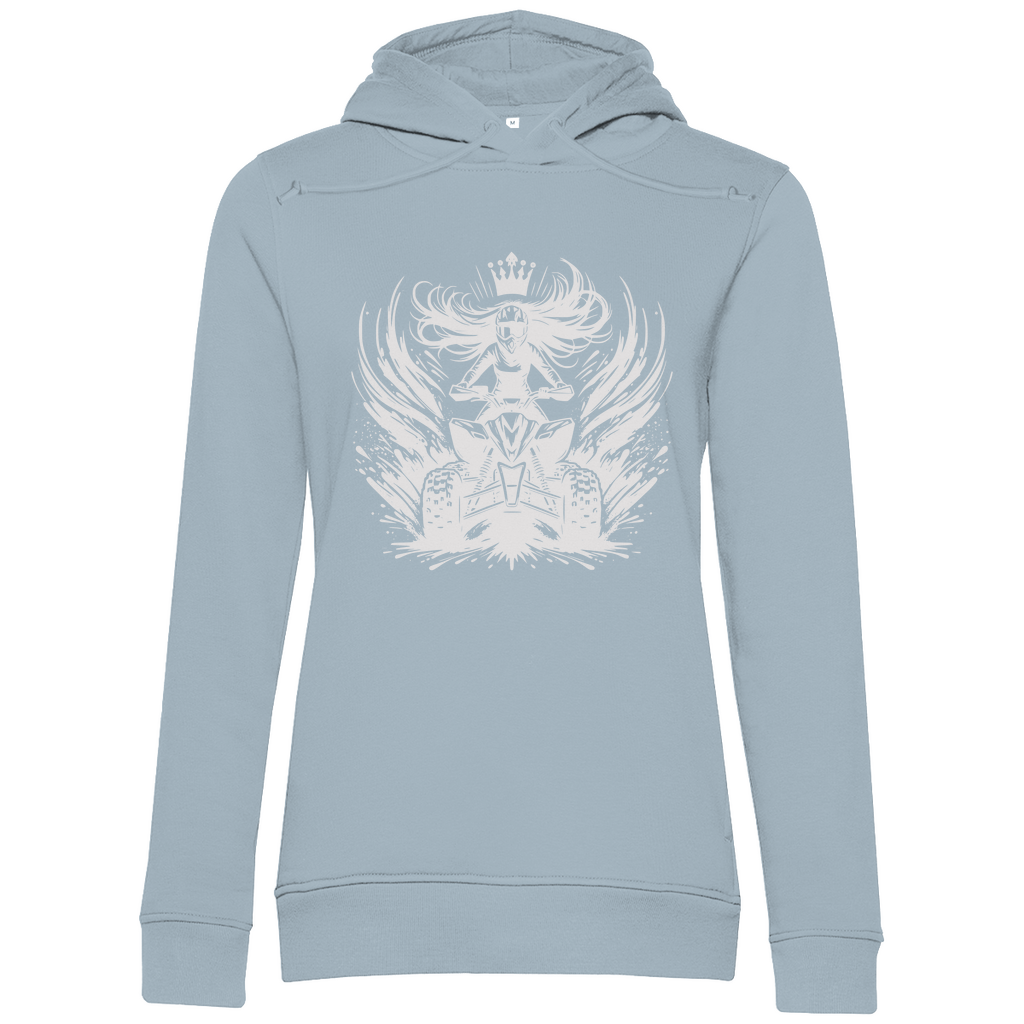 Damen Premium Bio Hoodie Quad Princess