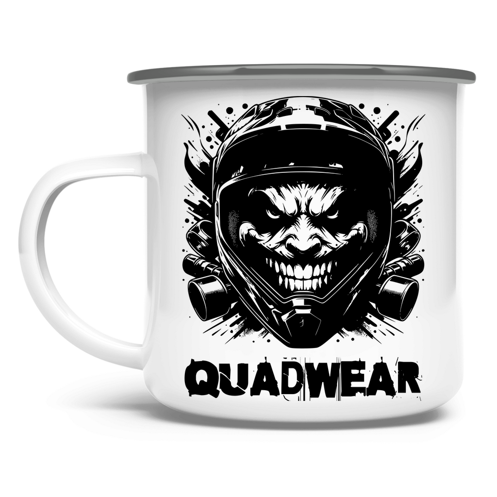 Emaille Tasse Quadwear