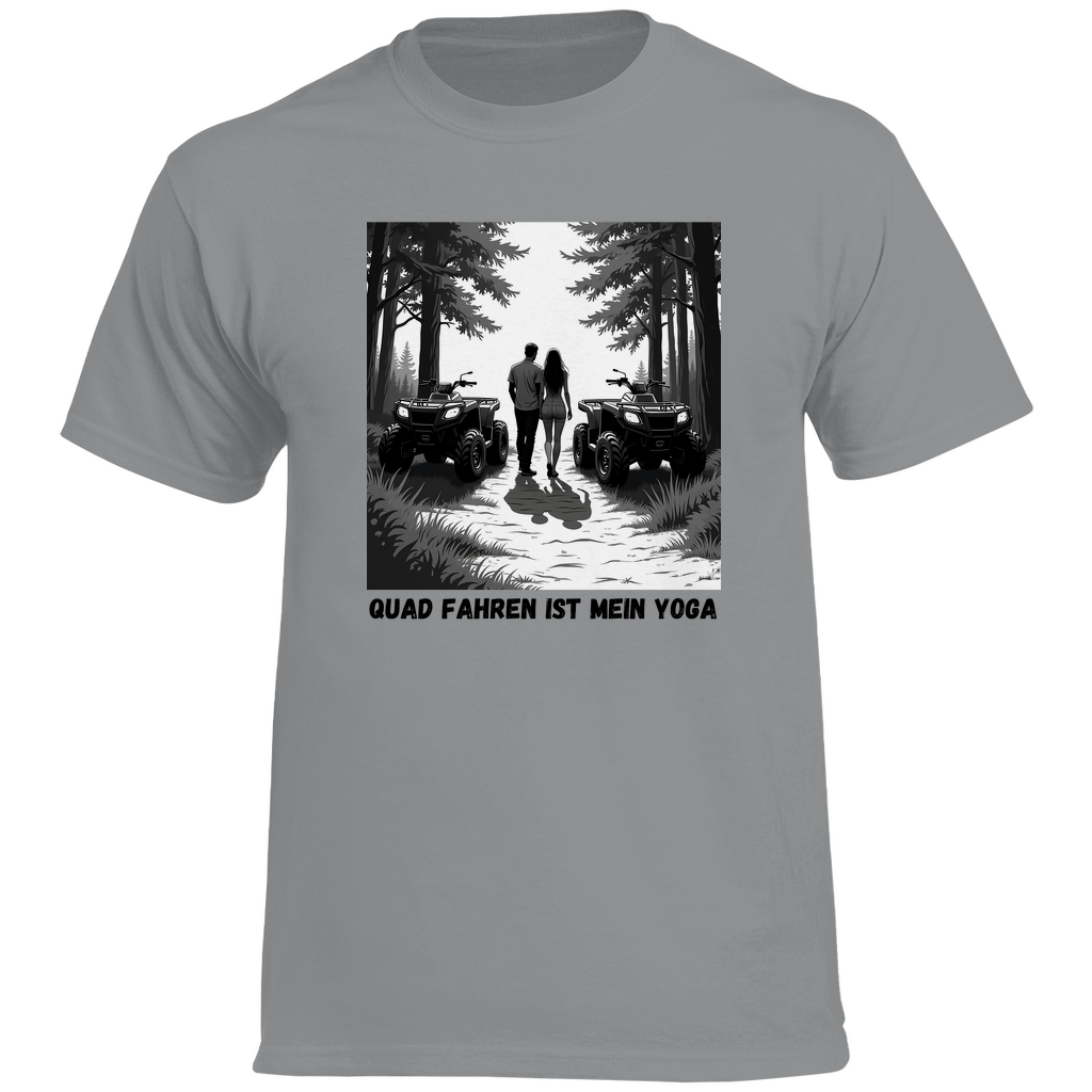 Men's Premium T-Shirt Quad biking is my yoga