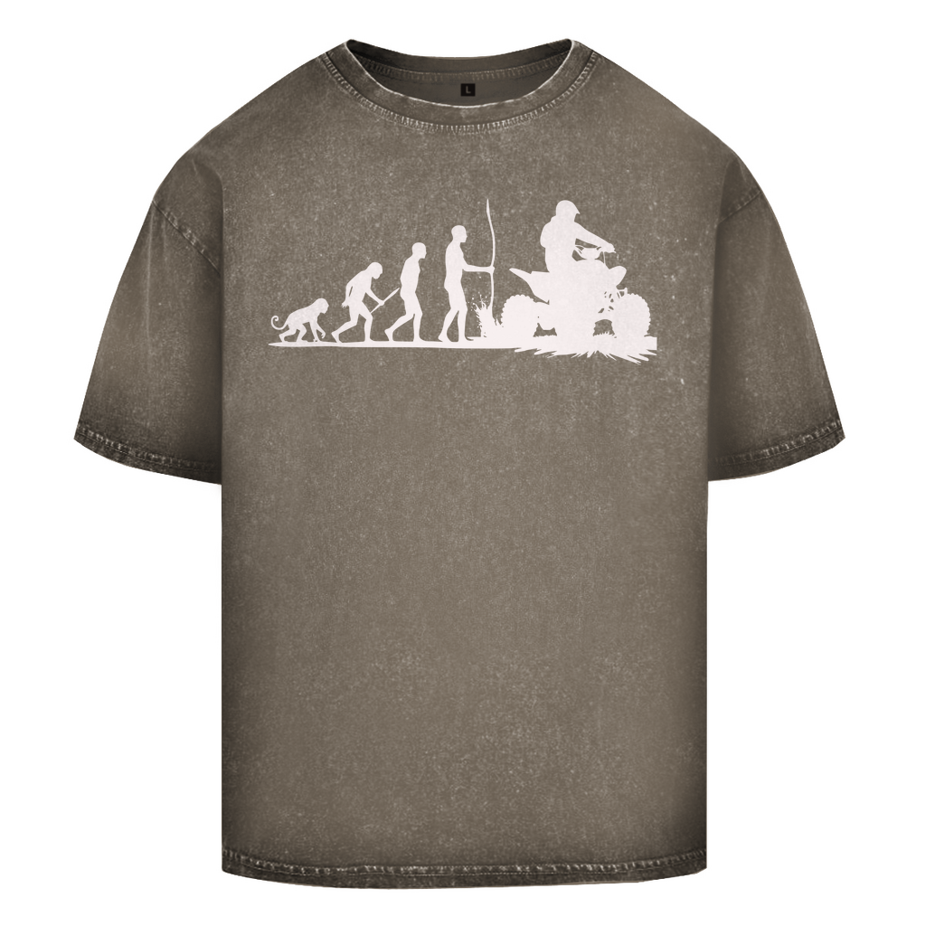 Oversize Washed T-Shirt Quad Evolution