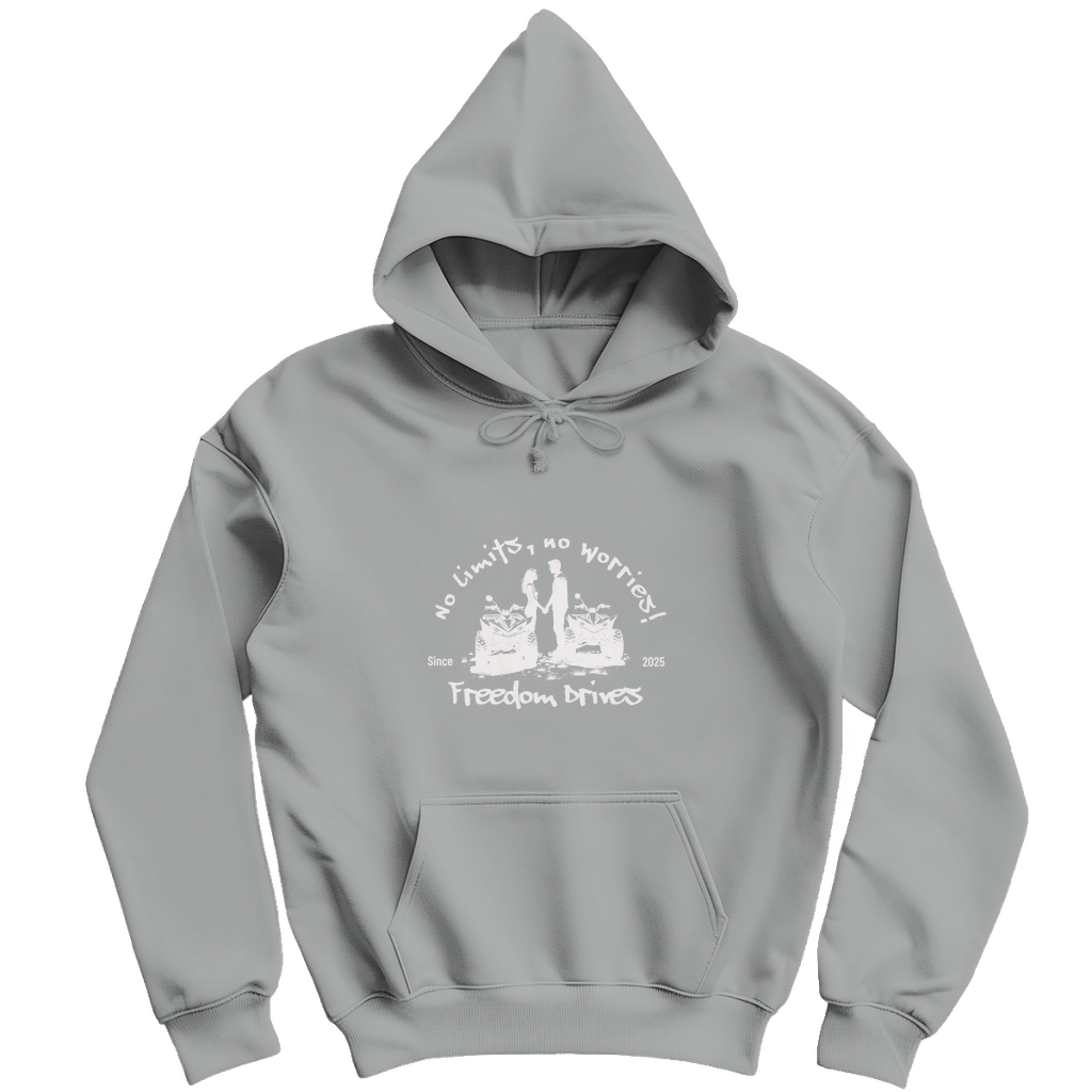 Herren Hoodie Quad No Limits,No Worries