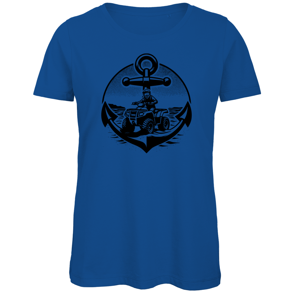 T-shirt bio premium pour femme Quad Anchor