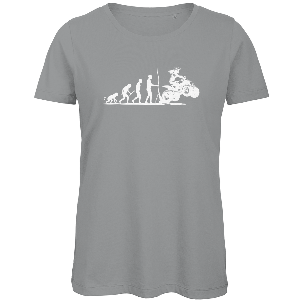 Damen Premium Bio T-Shirt Quad Evolution