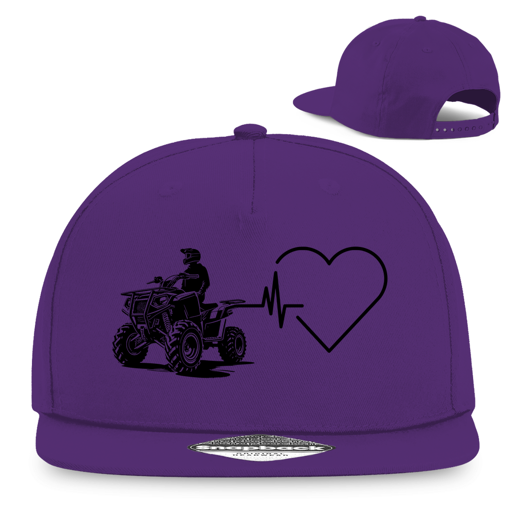 Snapback Rapper Cap Quad Herzline