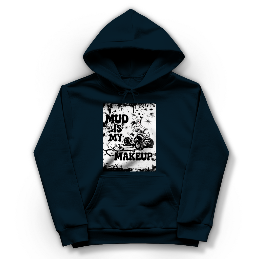 Damen Hoodie Quad Mud is my Make up