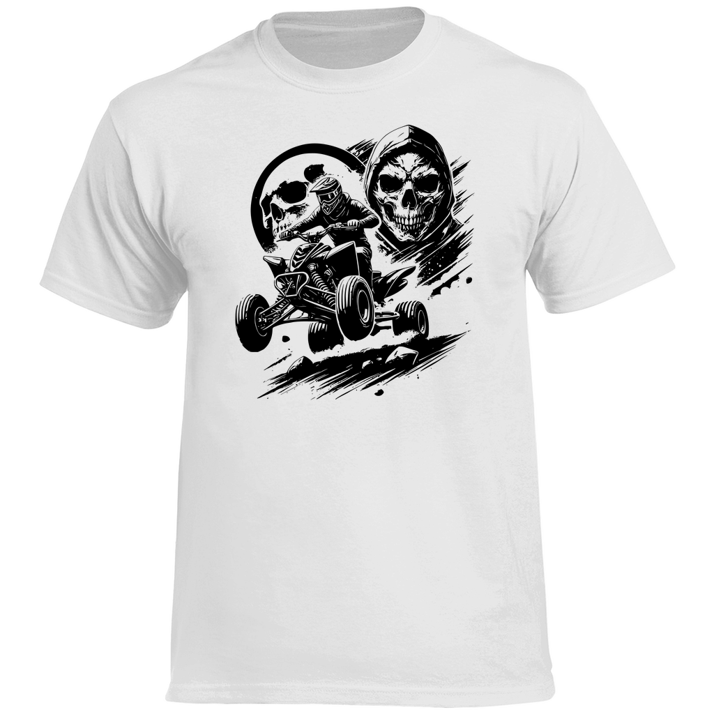 Herren Premium T-Shirt Quad Skull