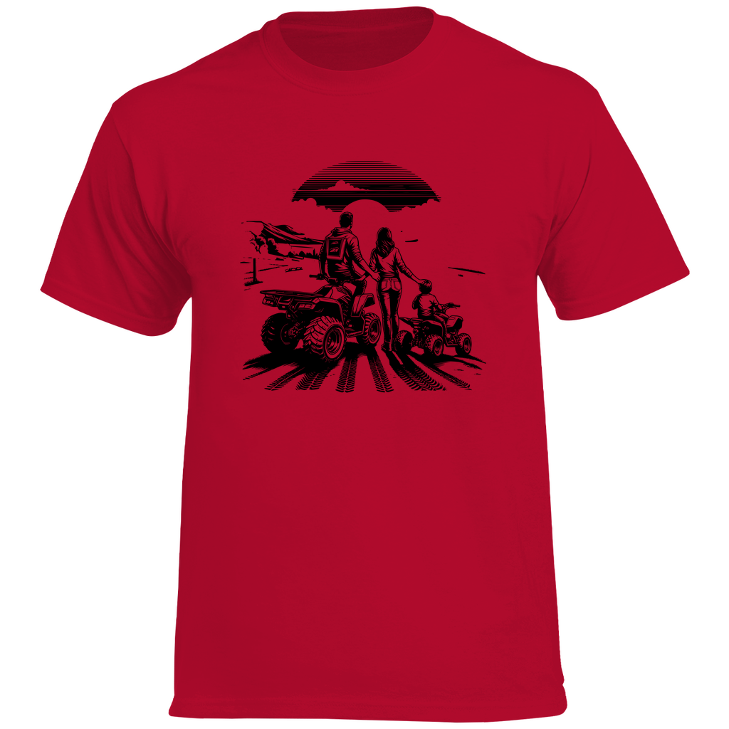 HerrenPremium T-Shirt Quad Familie