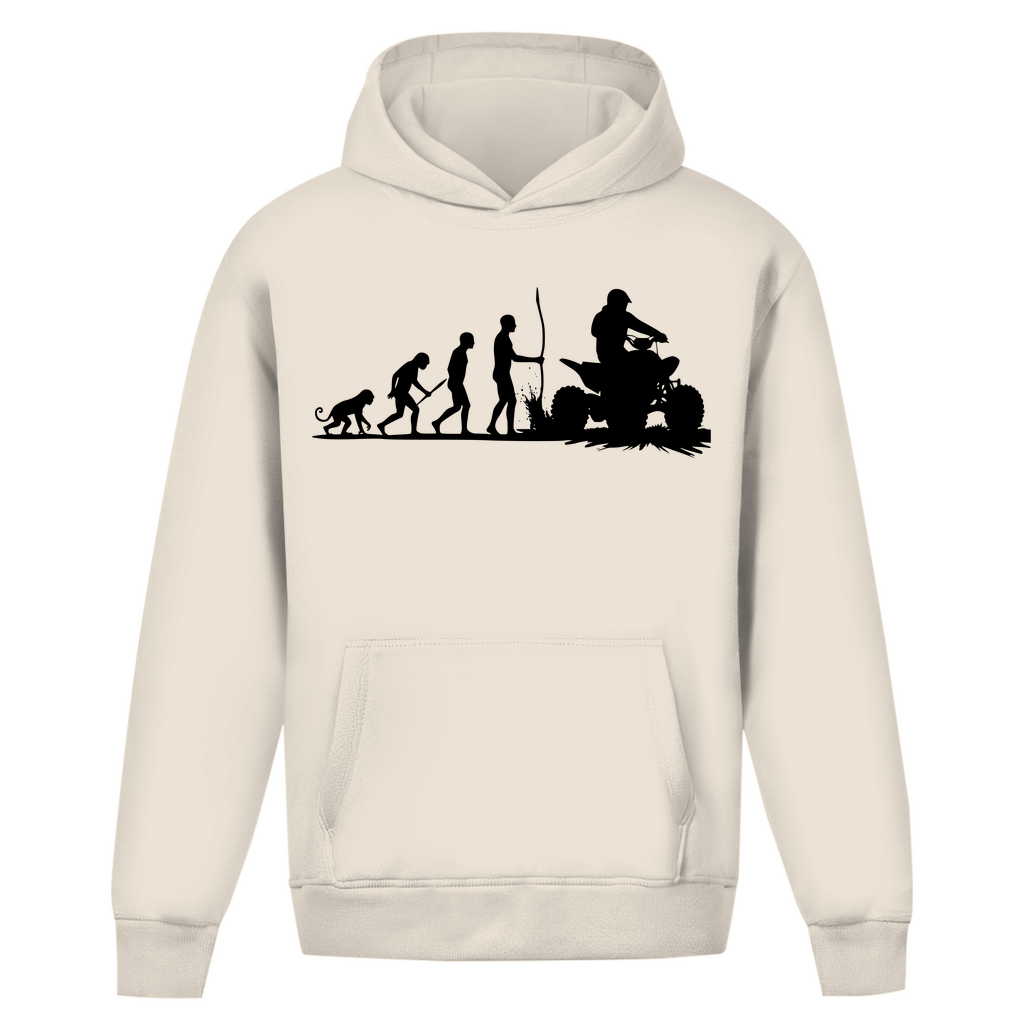 Oversize Hoodie Ohne Kordel Quad Evolution