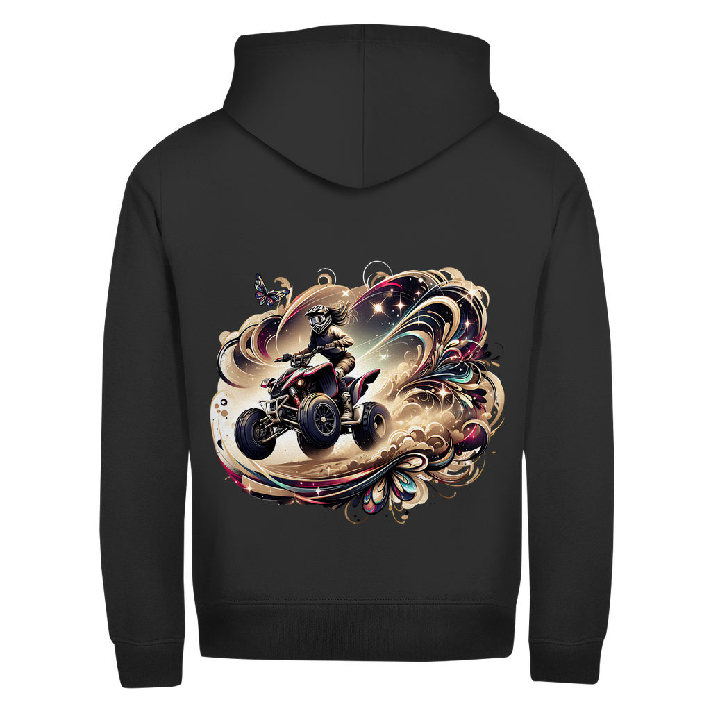 Unisex Zipper Hoodie QuadMagic
