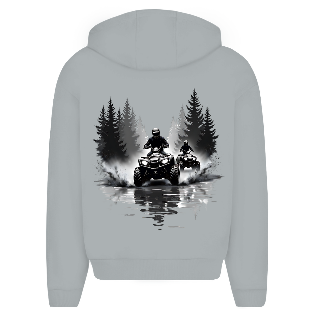 Oversize Zipper Hoodie Quad Offroad