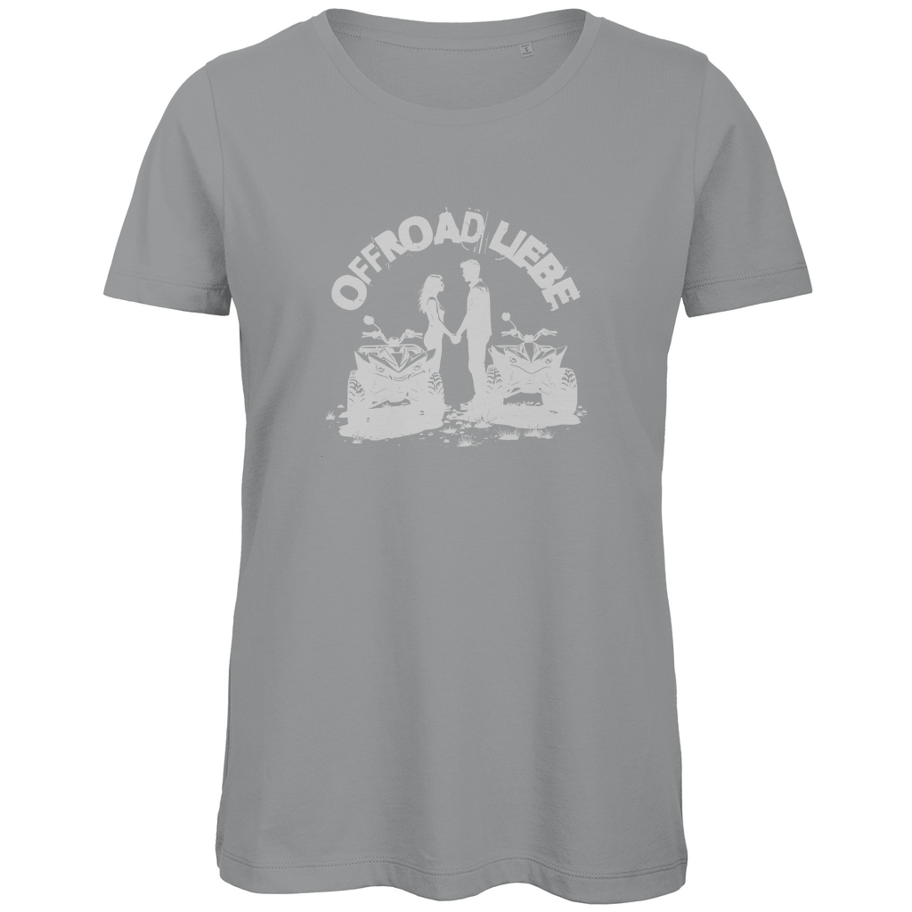 T-shirt bio premium pour femme, motif Quad Offroad Love
