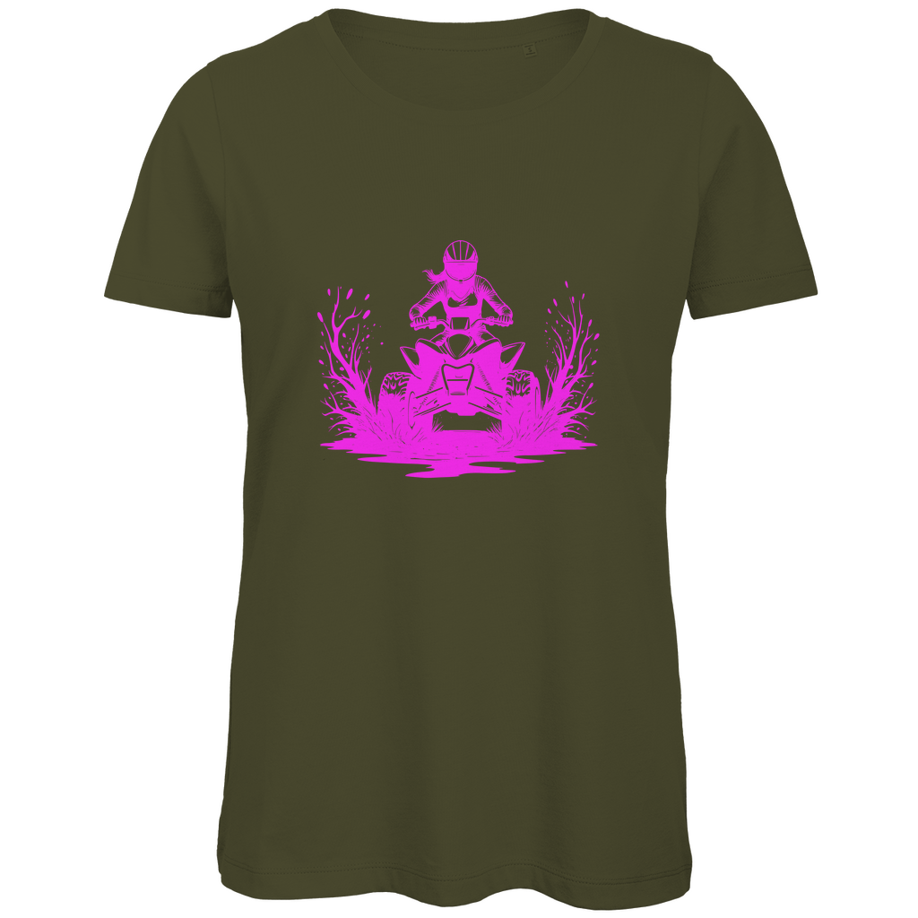 Damen Premium Bio T-Shirt Quad