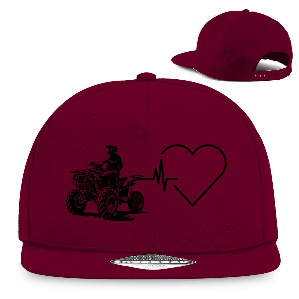 Snapback Rapper Cap Quad Herzline