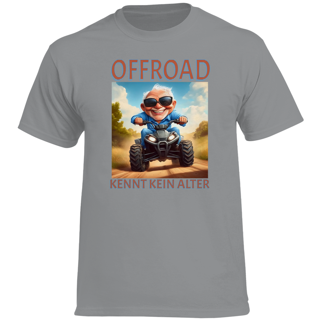 Herren Premium T-Shirt Quad Offroad kennt kein Alter