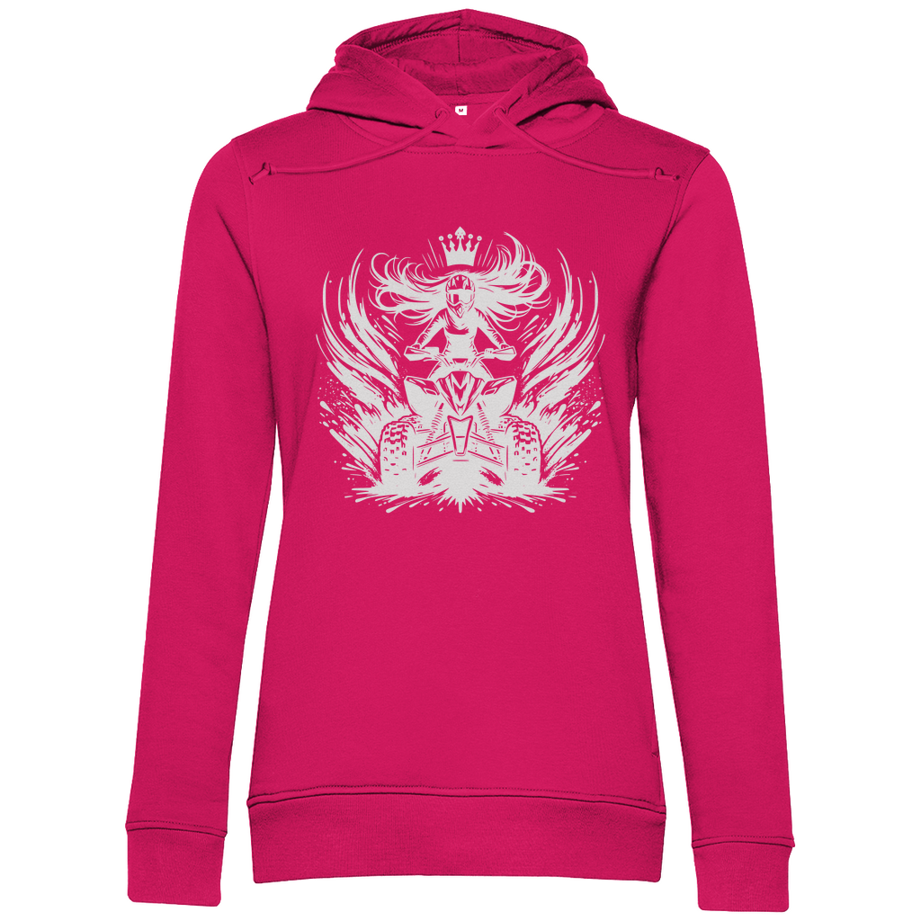 Damen Premium Bio Hoodie Quad Princess