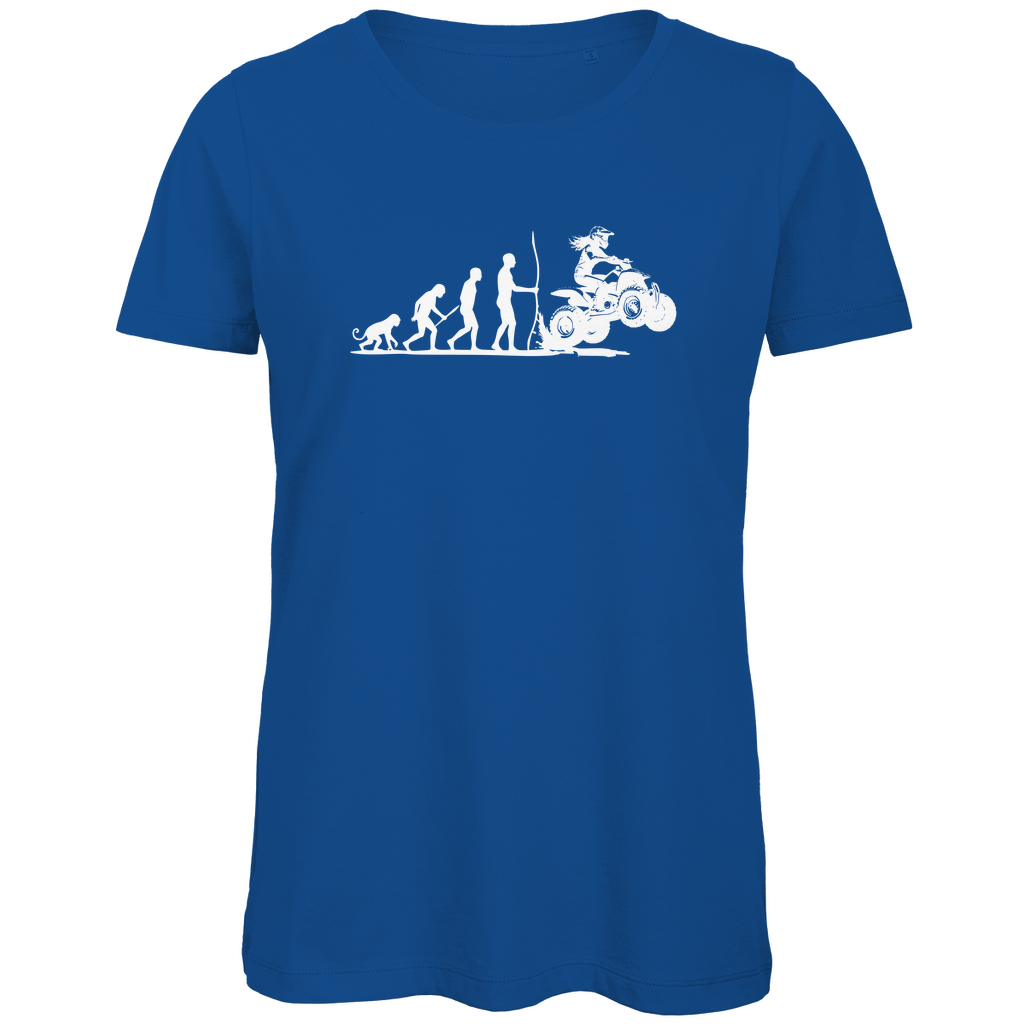 Damen Premium Bio T-Shirt Quad Evolution