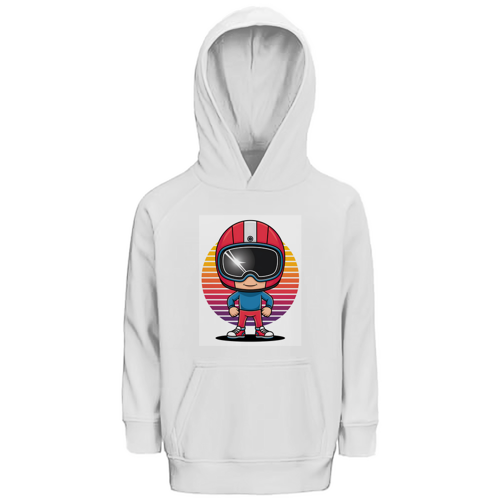 Sweat à capuche bio premium pour enfant Quad Rider