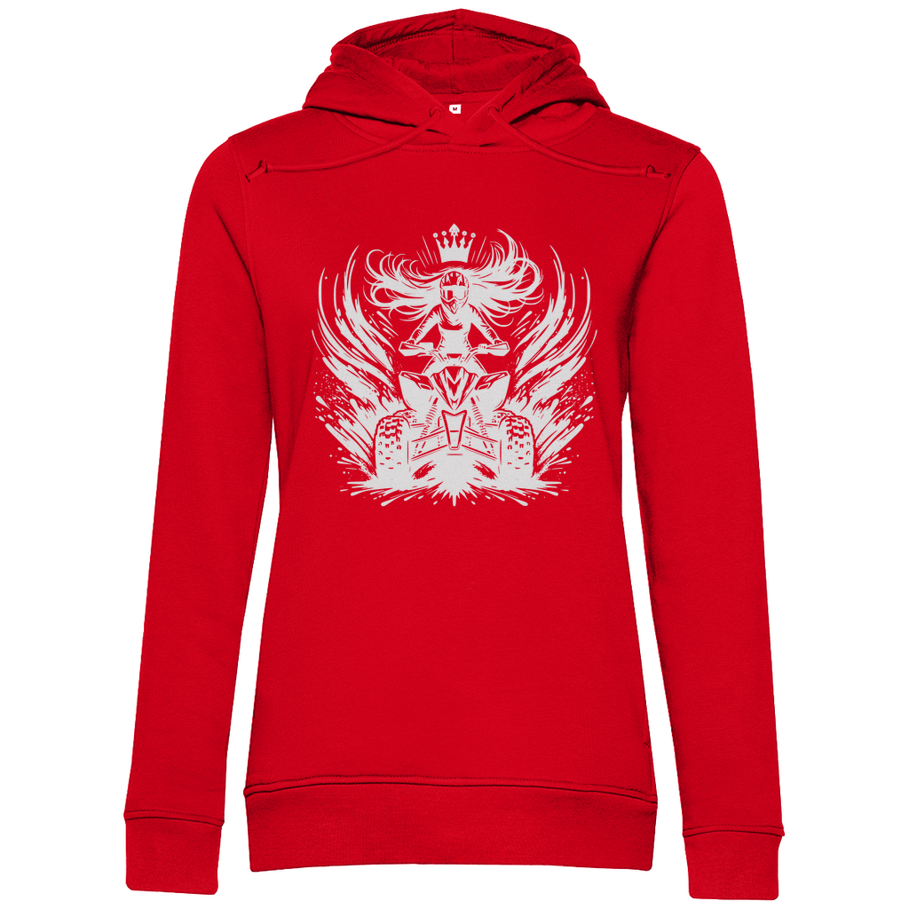 Damen Premium Bio Hoodie Quad Princess