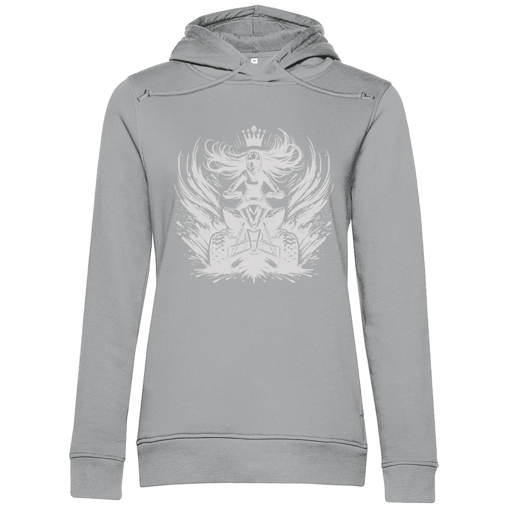 Damen Premium Bio Hoodie Quad Princess