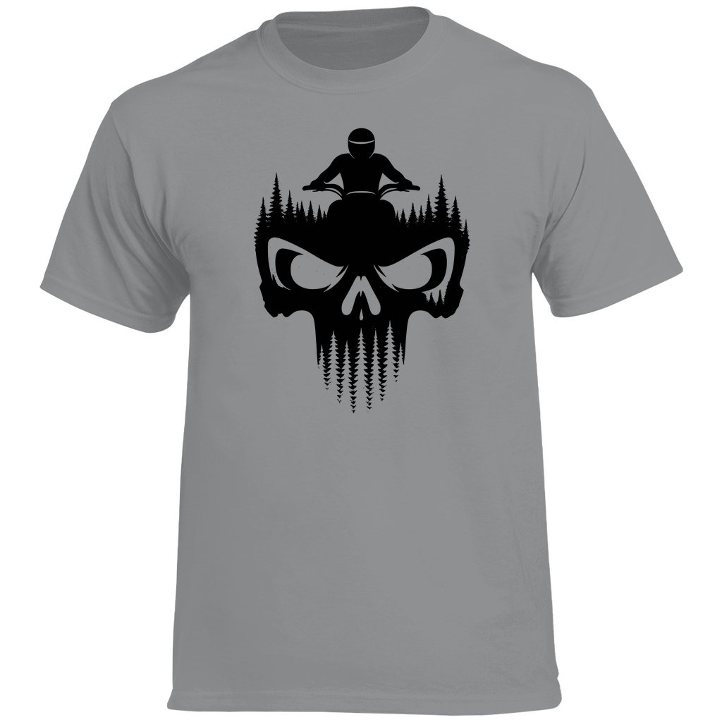 Herren Premium T-Shirt Quad Skull