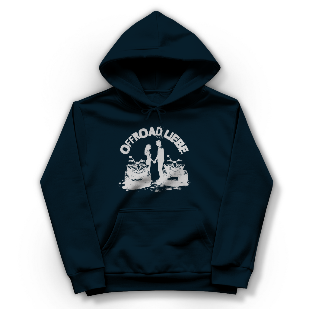 Sweat à capuche pour femme Quad Offroad Love