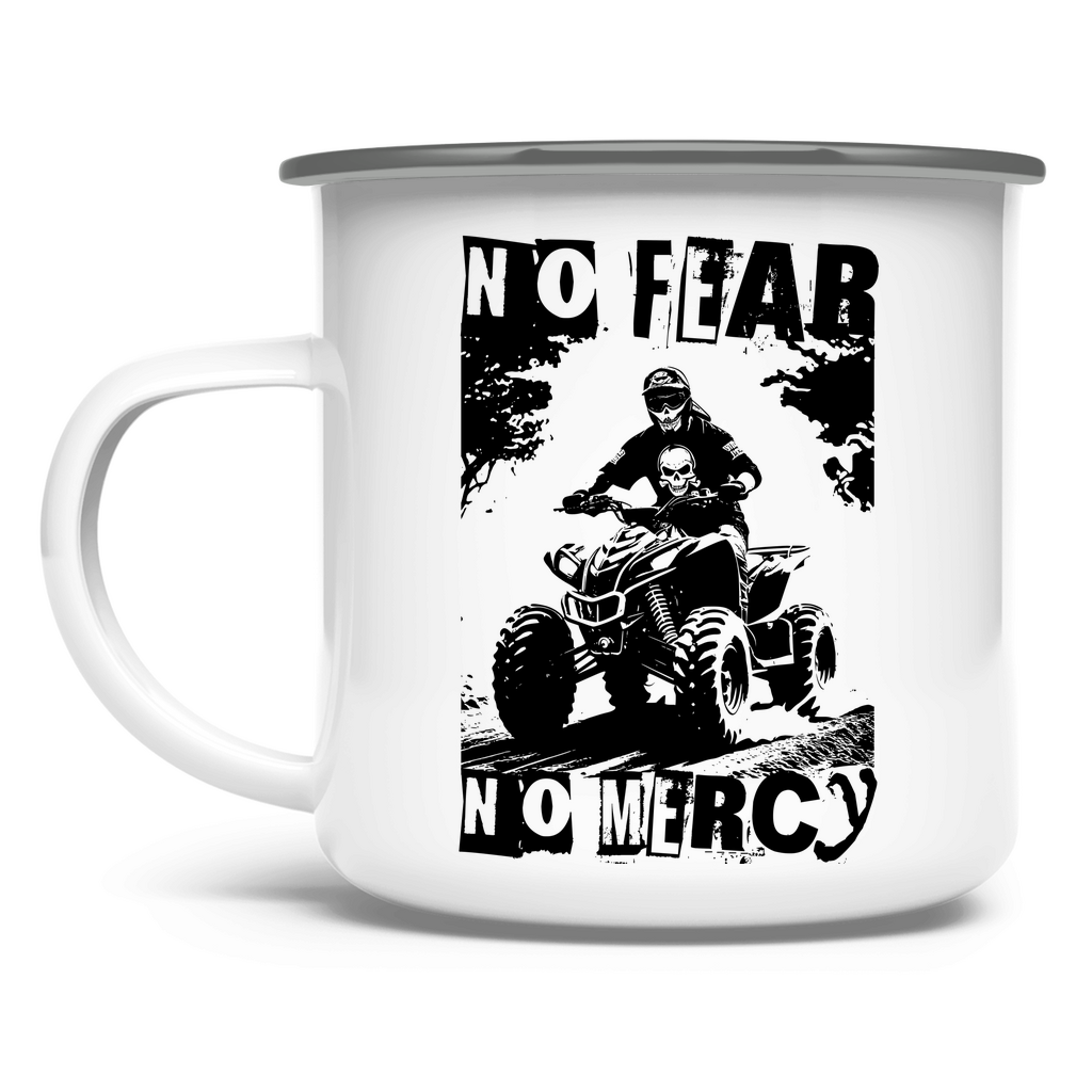 Enamel mug Quad No Fear No Mercy