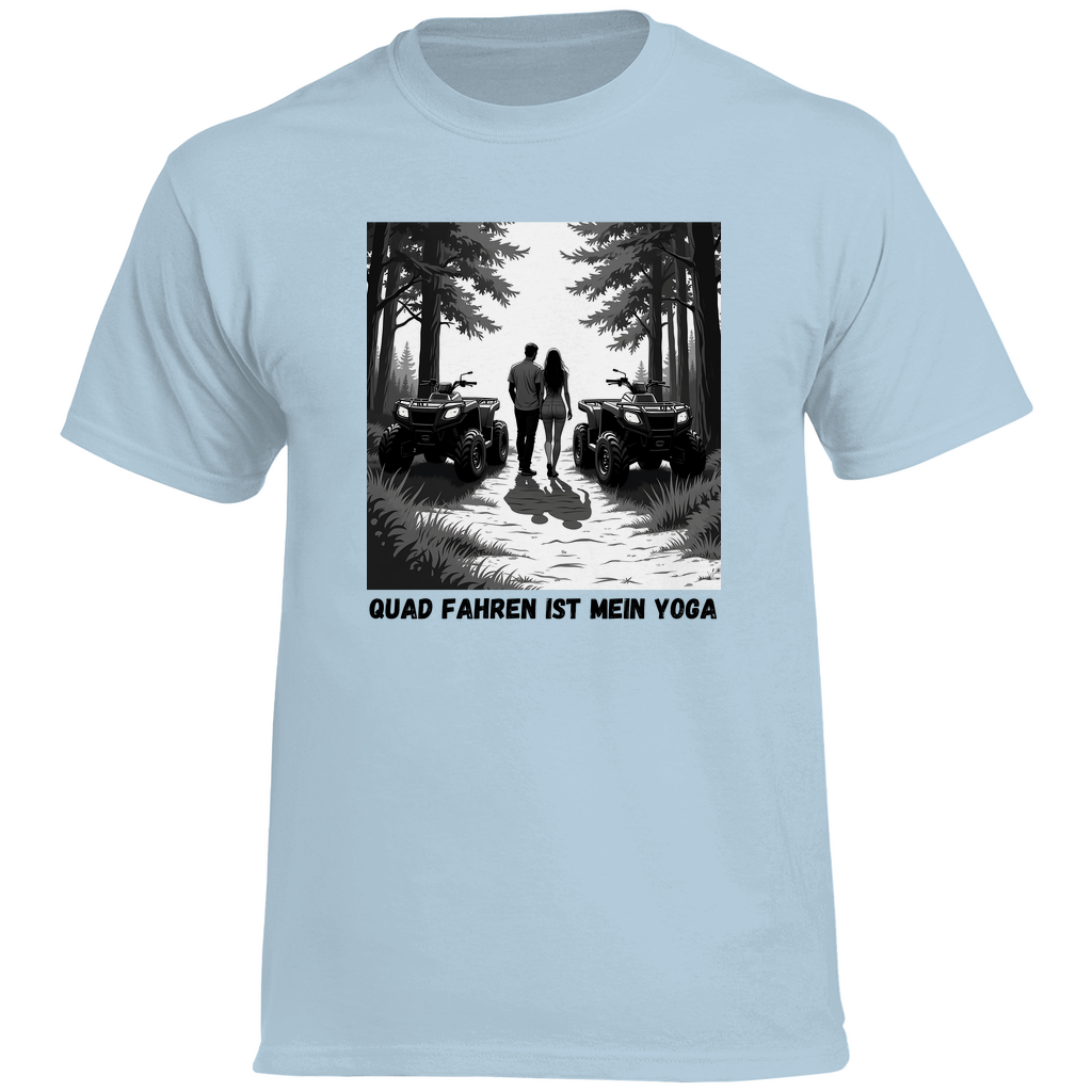 Men's Premium T-Shirt Quad biking is my yoga
