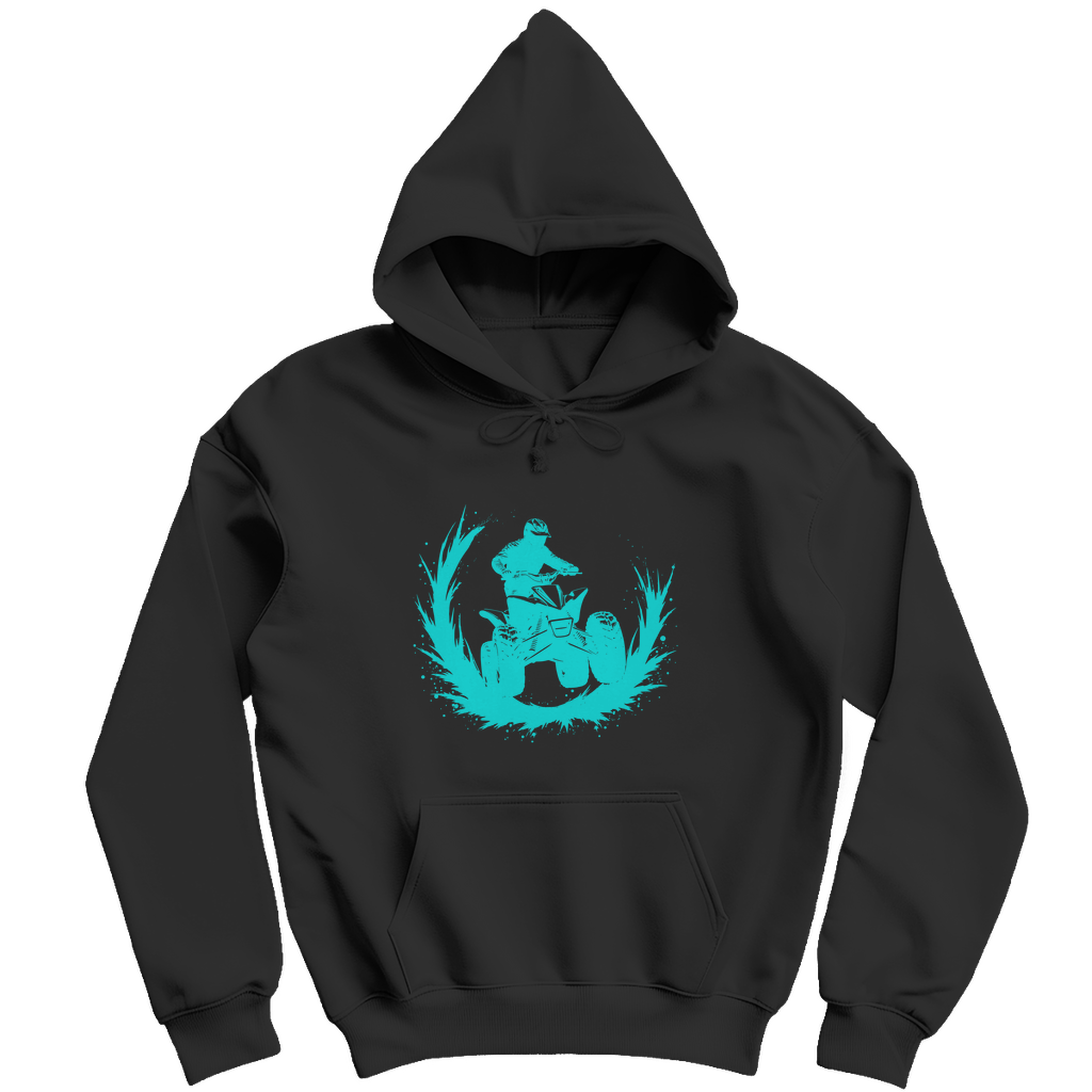 Herren Hoodie Quad