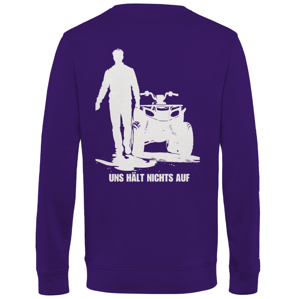 Herren Premium Bio Sweatshirt Quad-Paar Uns hält nichts auf