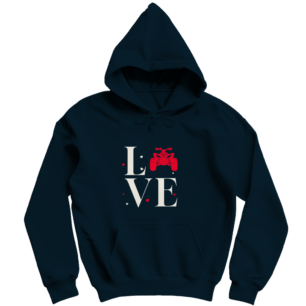 Sweat à capuche homme Ouad Love