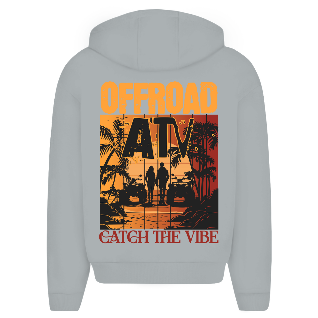 Oversize Zipper Hoodie Quad Offroad
