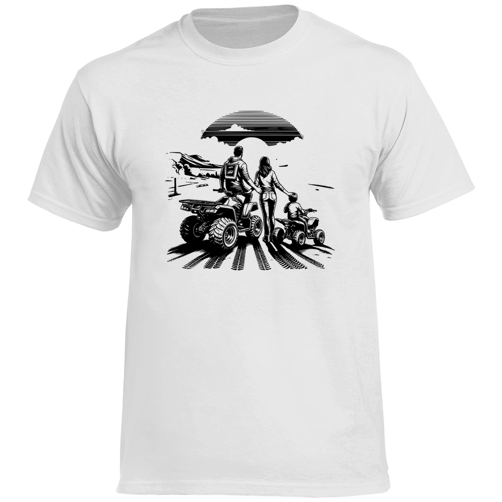 HerrenPremium T-Shirt Quad Familie