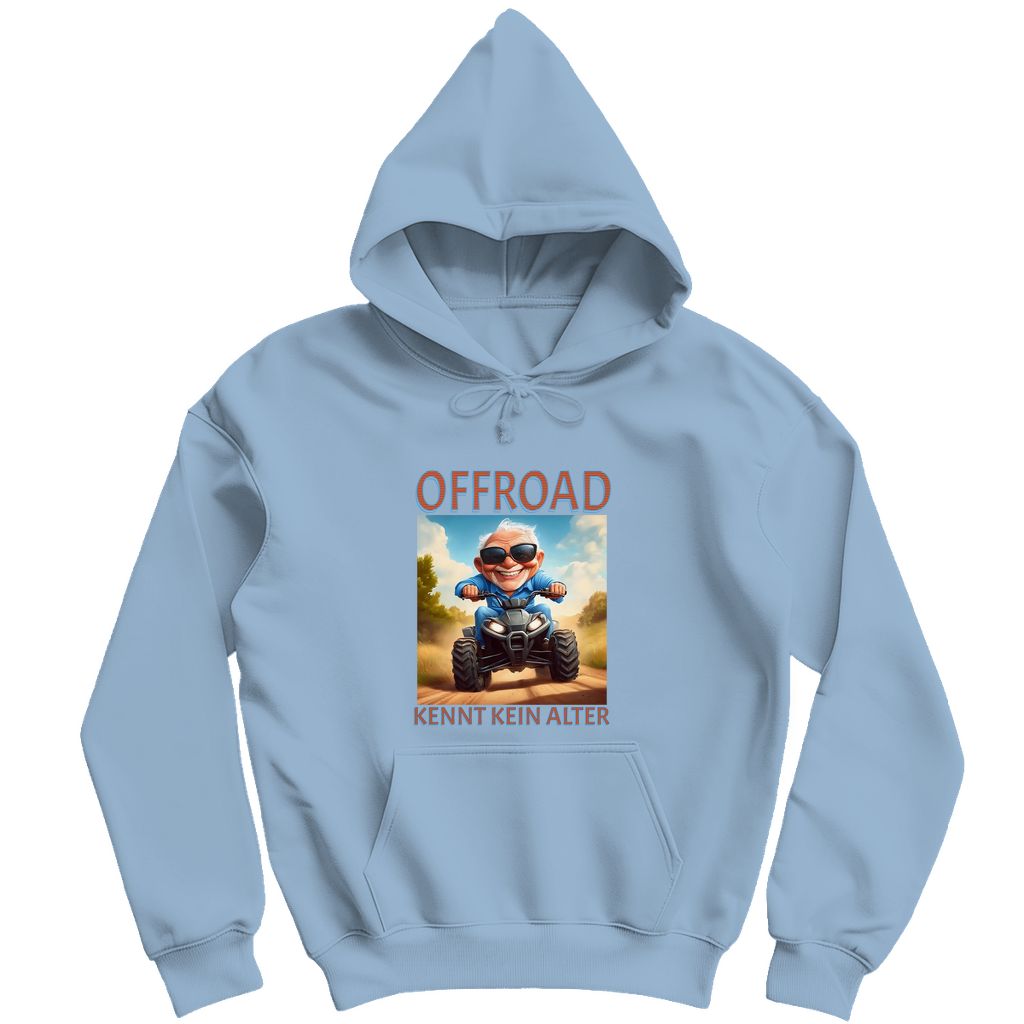 Herren Hoodie Quad Offroad kennt kein Alter