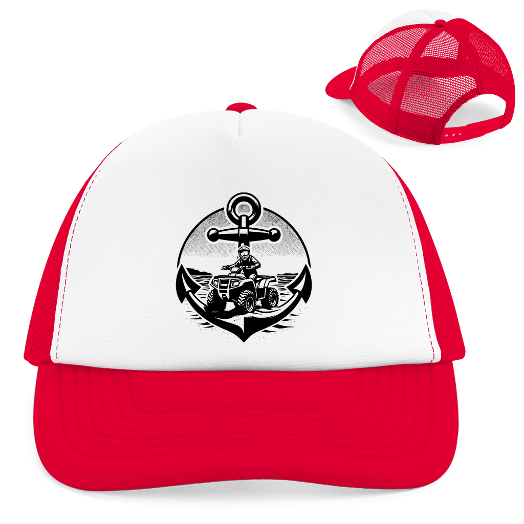 Retro Trucker Cap Quad Anker