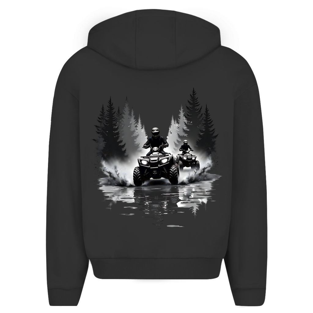 Oversize Zipper Hoodie Quad Offroad