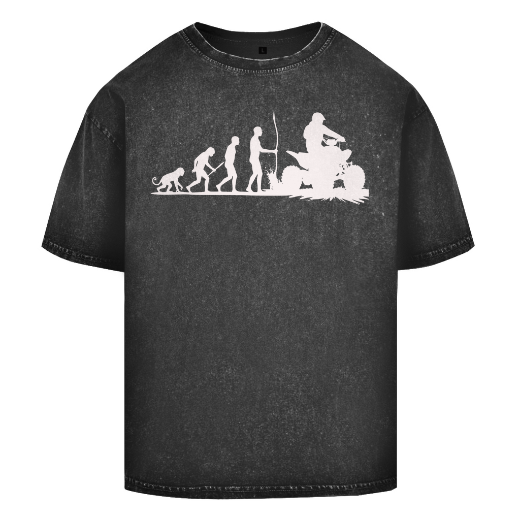 Oversize Washed T-Shirt Quad Evolution