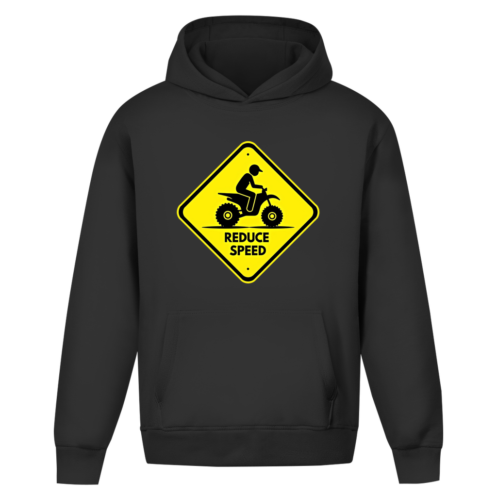 Oversize Hoodie Without Drawstring Quad Reduce Speed