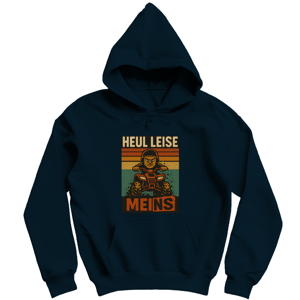 Herren Hoodie Heul leise Meins