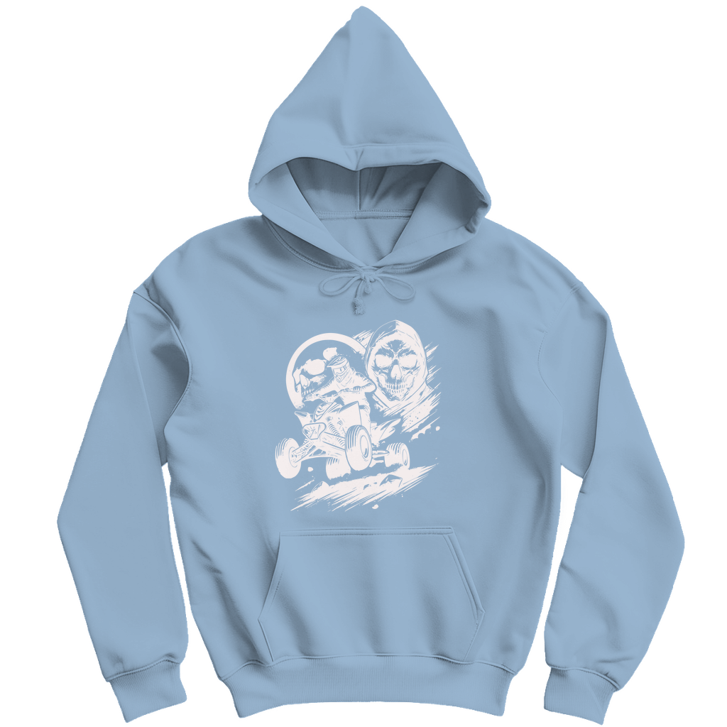 Sweat à capuche pour homme Quad Skull