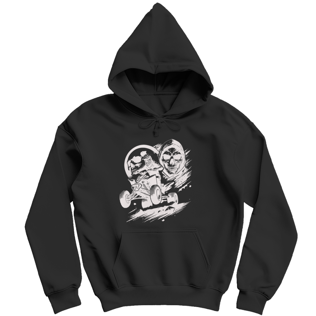 Sweat à capuche pour homme Quad Skull