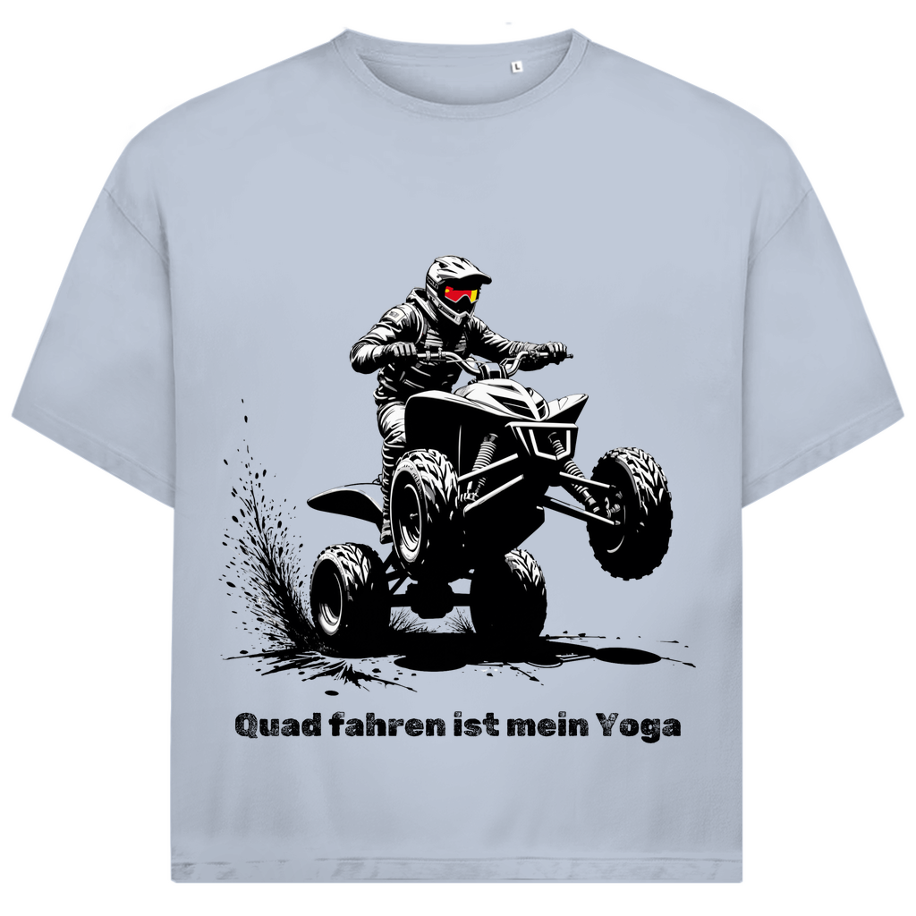 Unisex Jack and Jones Oversize T-Shirt Quad fahren ist mein Yoga